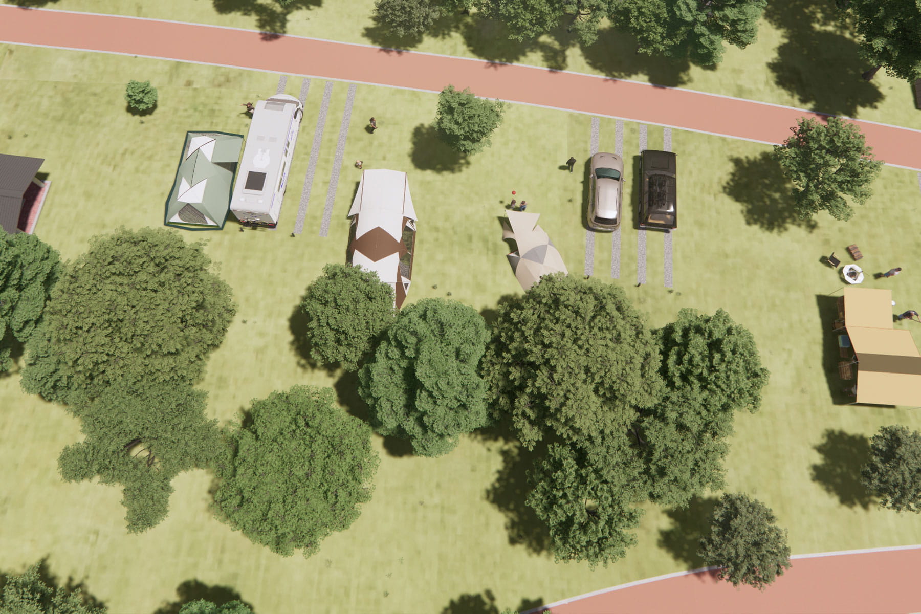 電源付区画オートサイト（C）