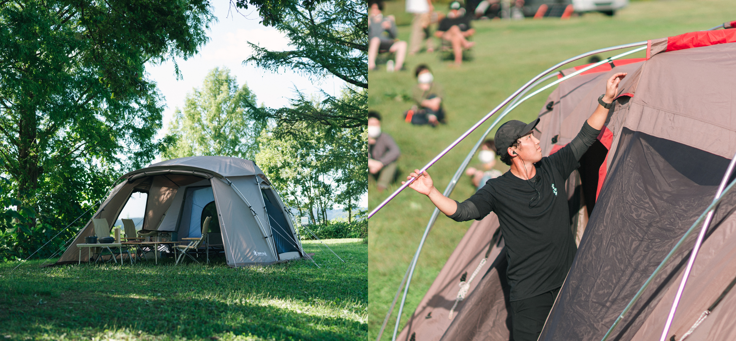 ランドネストシリーズ購入者向けキャンプイベント