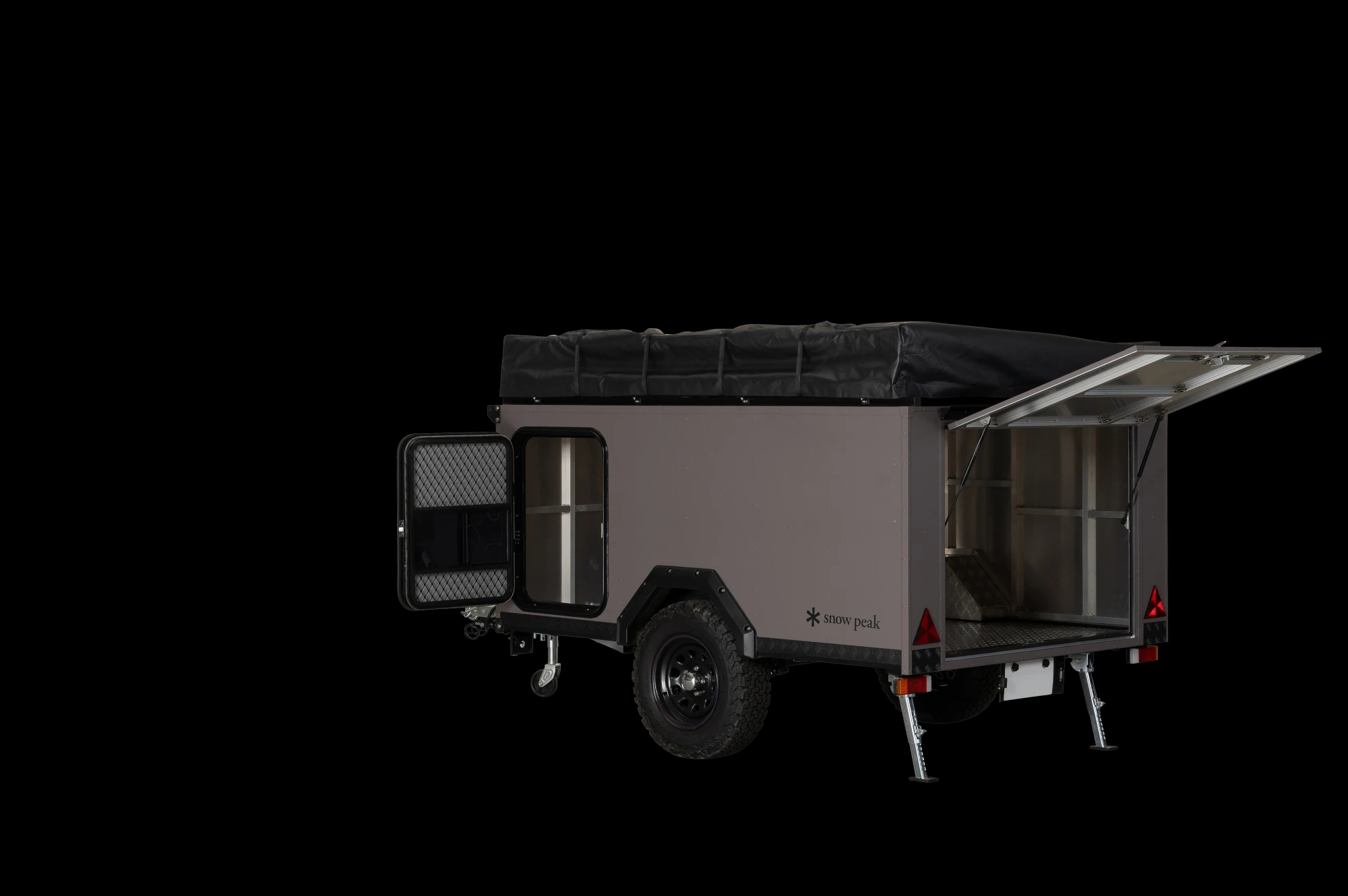 テント収納・ハッチ/サイドドアオープン