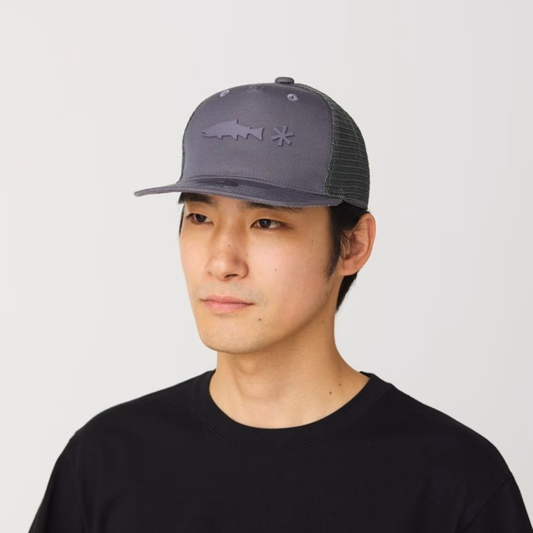 Flat Mesh Cap GREY