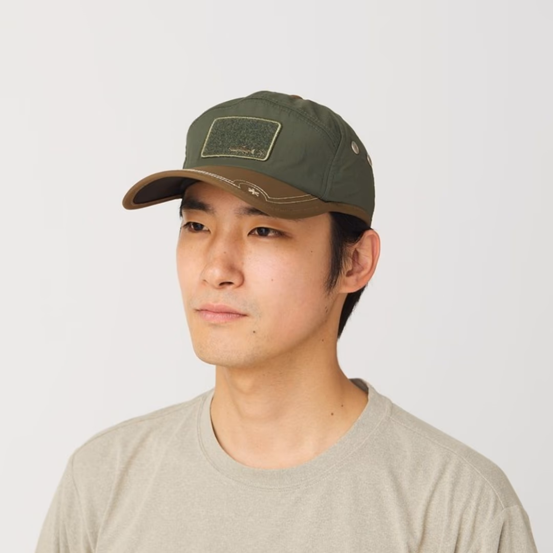 Fitted Front Ventilated Cap OLIVE