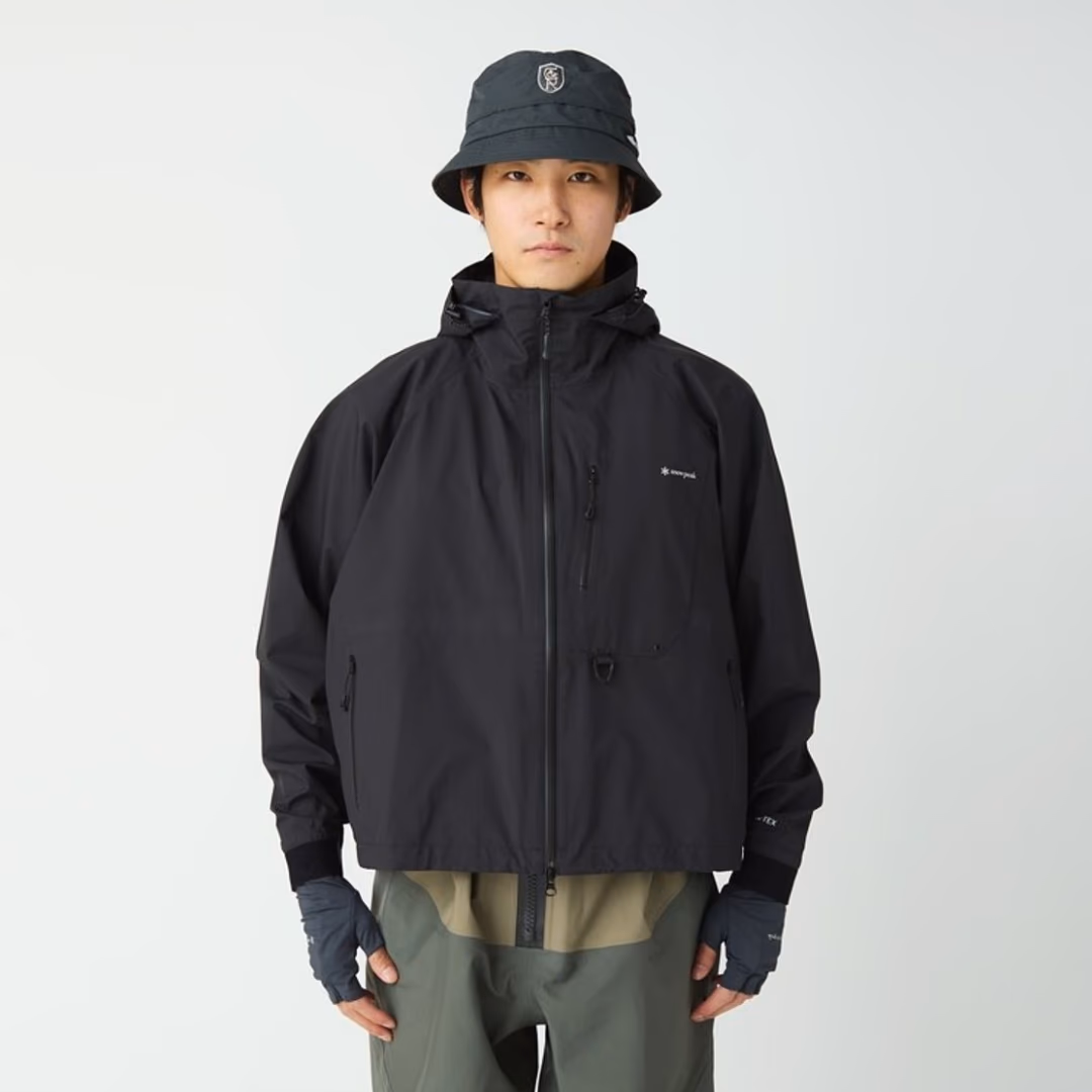 GORE-TEX Lightweight Rain Wading Jacket BLACK