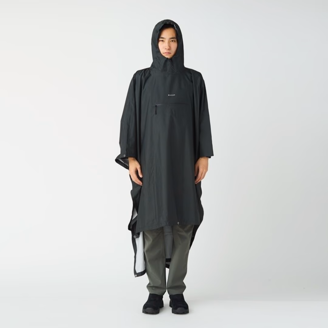 Tarp Poncho BLACK