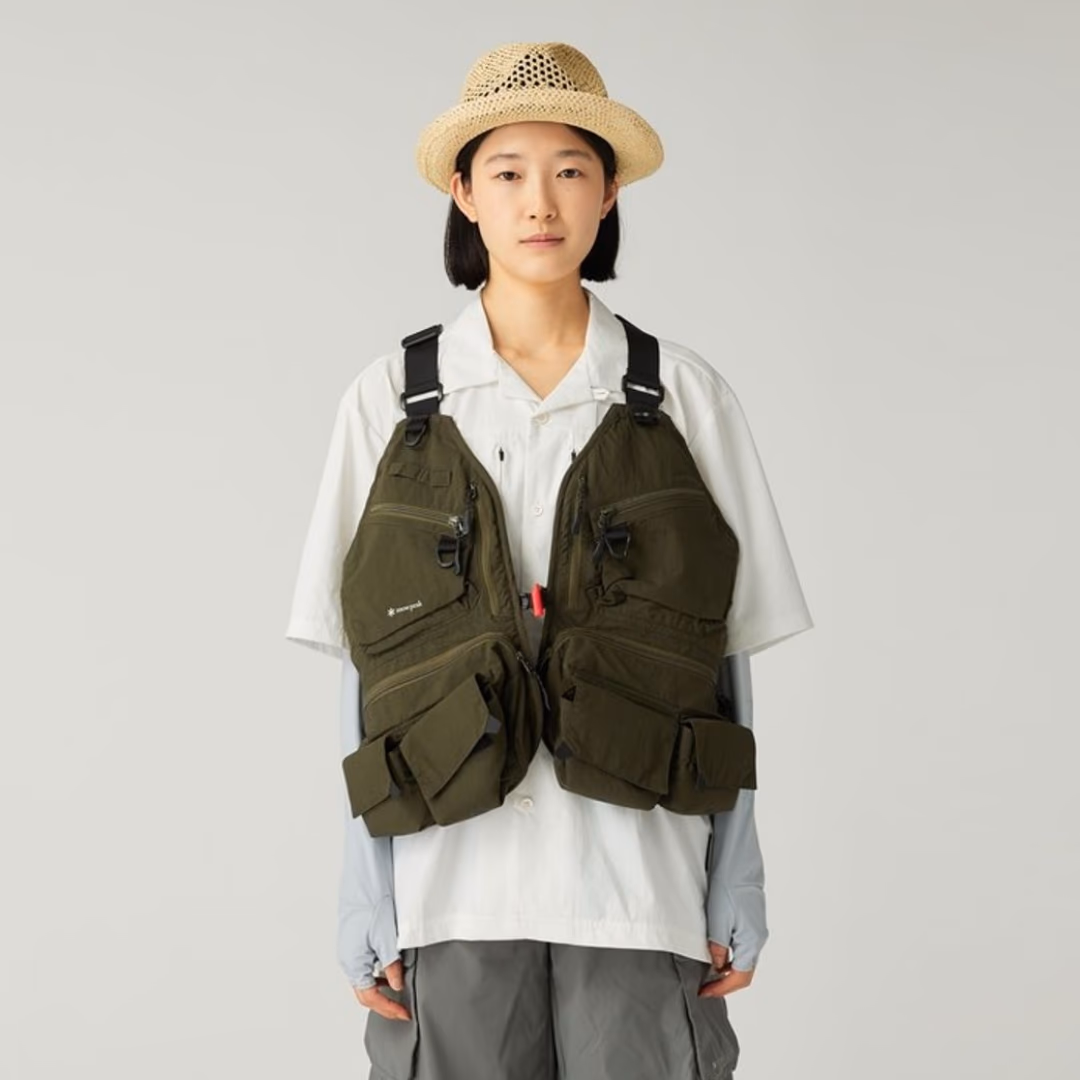 V1 Strap Flyfishing Vest OLIVE