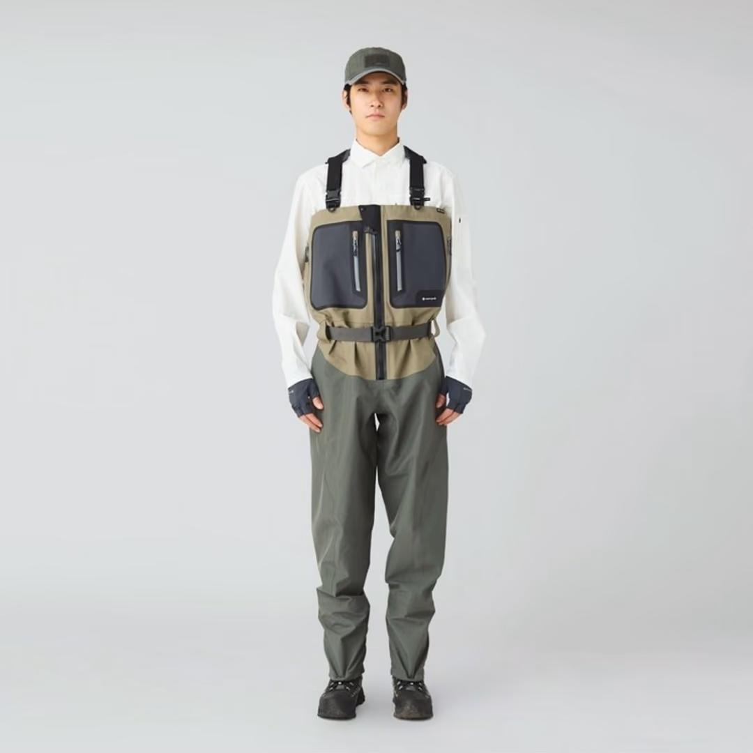SW-1 GORE-TEX Front Zip Waders GREY