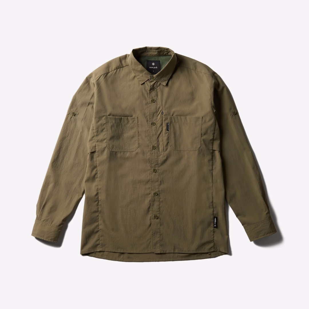Utility Field Long Sleeve Stretch Dry Shirt LIGHT OLIVE