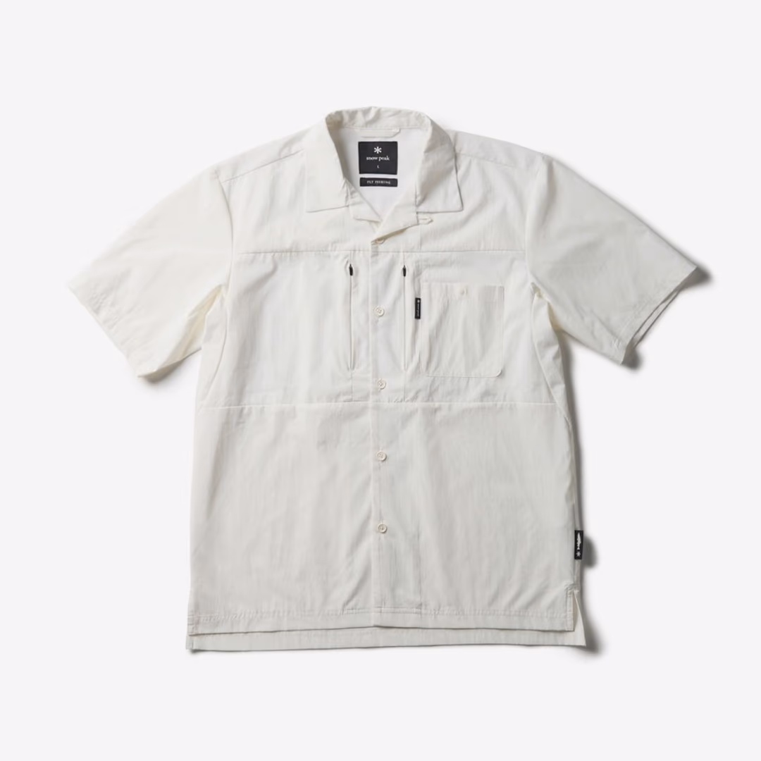 Stream Field Stretch Dry S/S Shirt WHITE