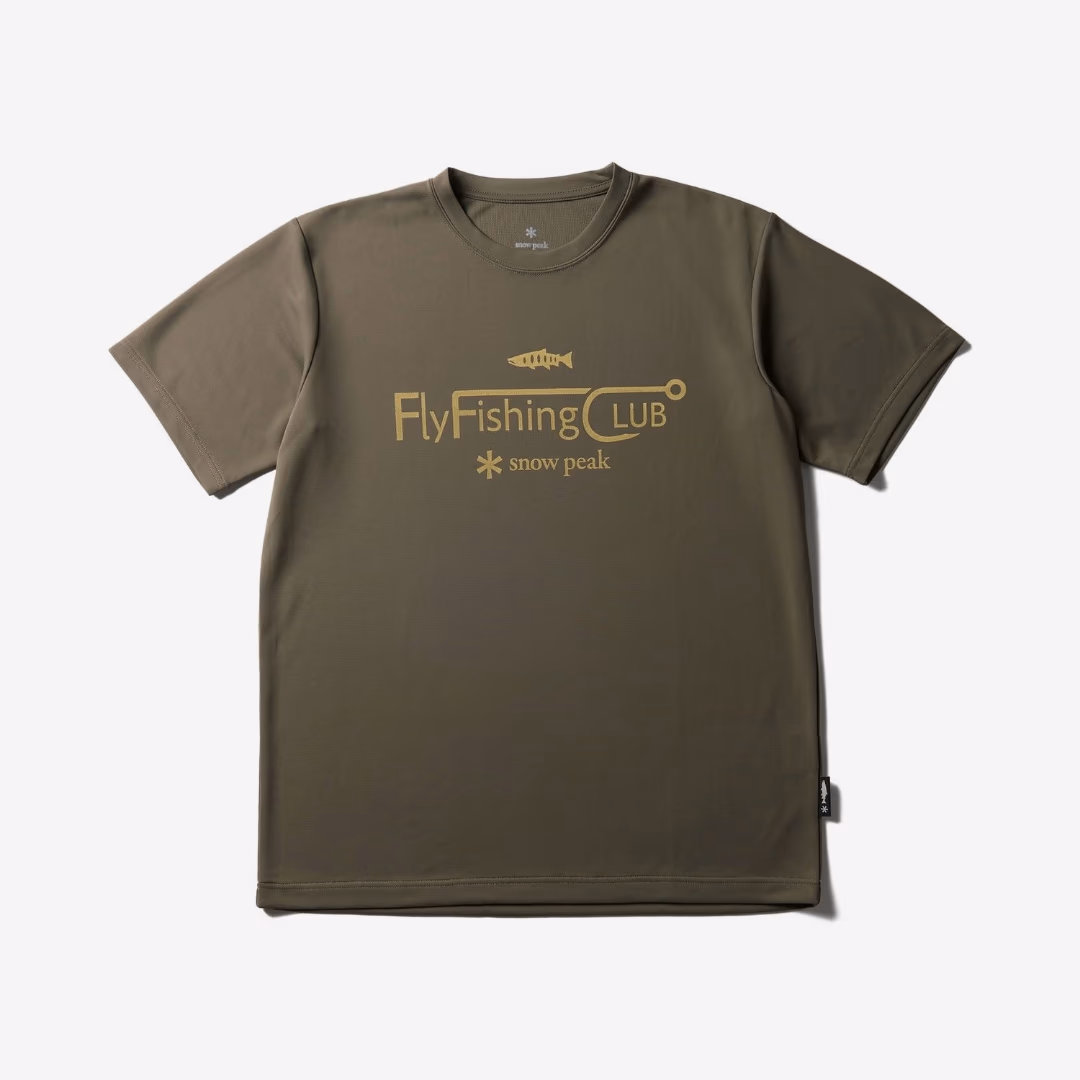 Flyfishing Club Graphic Short Sleeve T-Shirt GREIGE