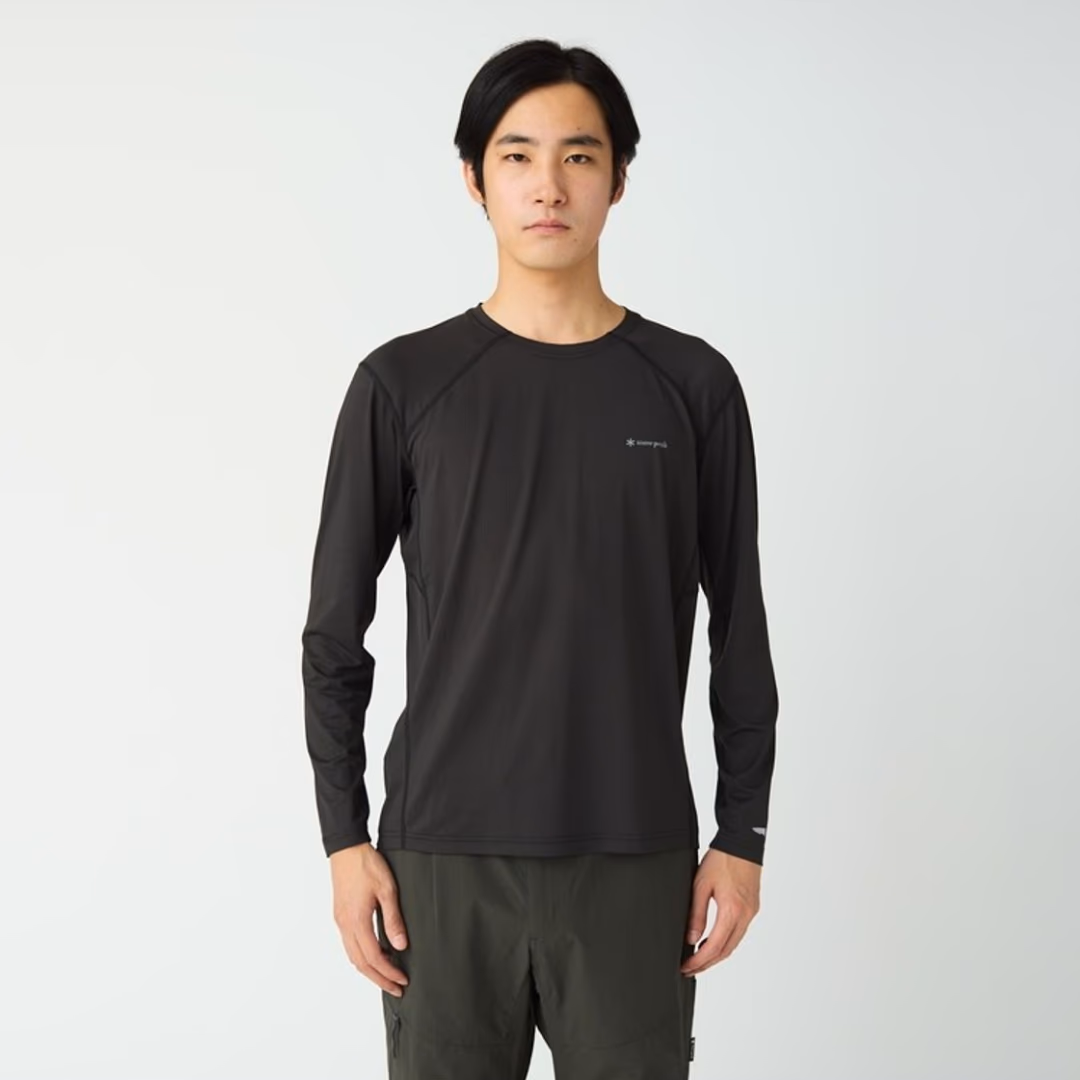 3D Dry Long Sleeve T-Shirt BLACK