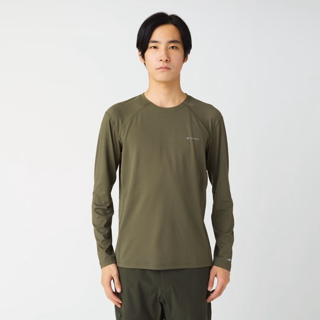 3D Dry Long Sleeve T-Shirt OLIVE