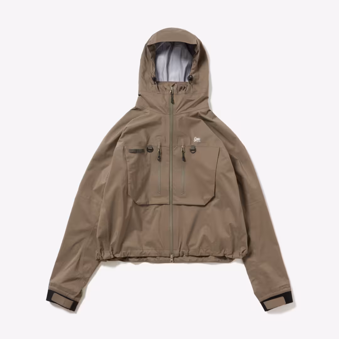 Clinton Rain Jacket GREIGE