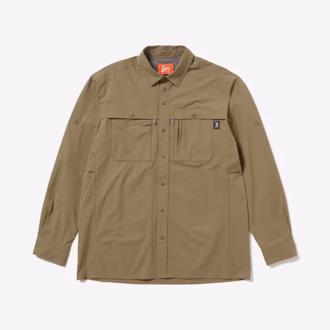 Wilkin Long Sleeve Shirt LIGHT OLIVE