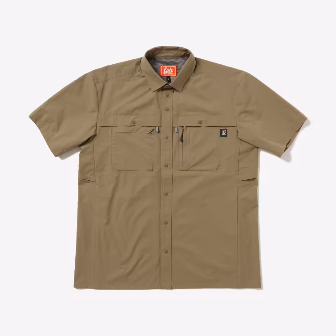 Wilkin Short Sleeve Shirt LIGHT OLIVE