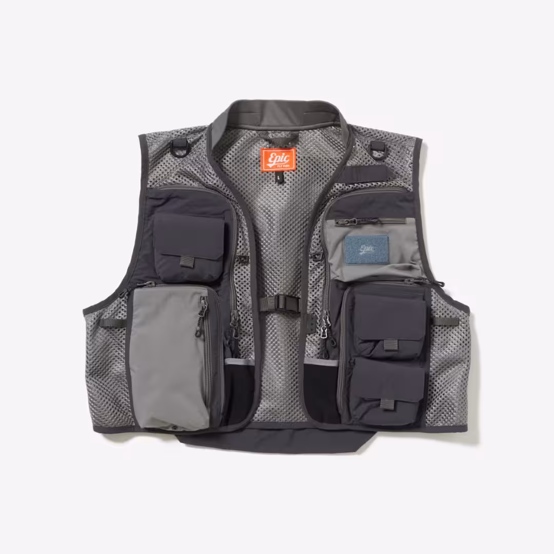 Oreti Vertical Pocket Vest GREY