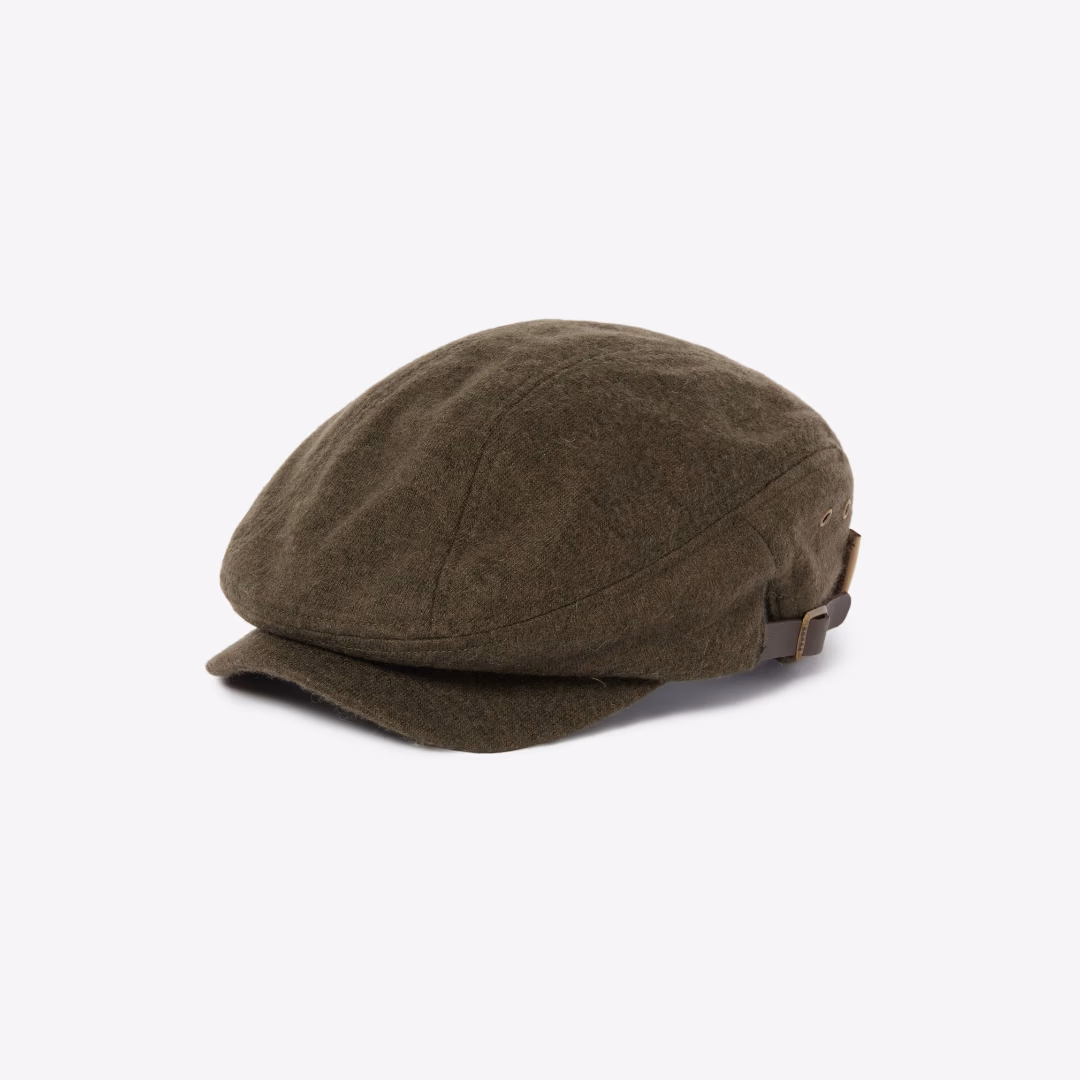 Wool Hunting Cap OLIVE