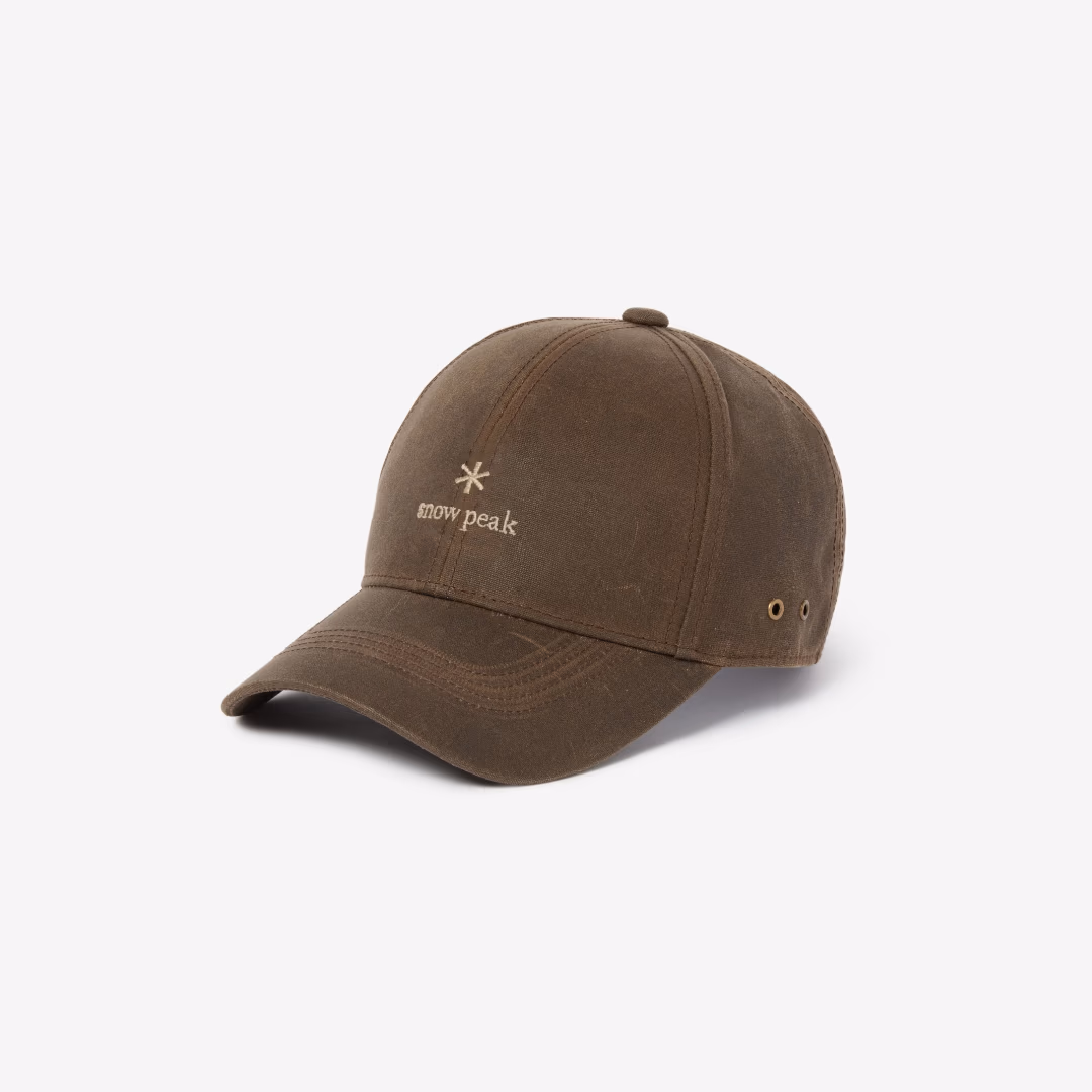 Oiled Cap DARK BROWN