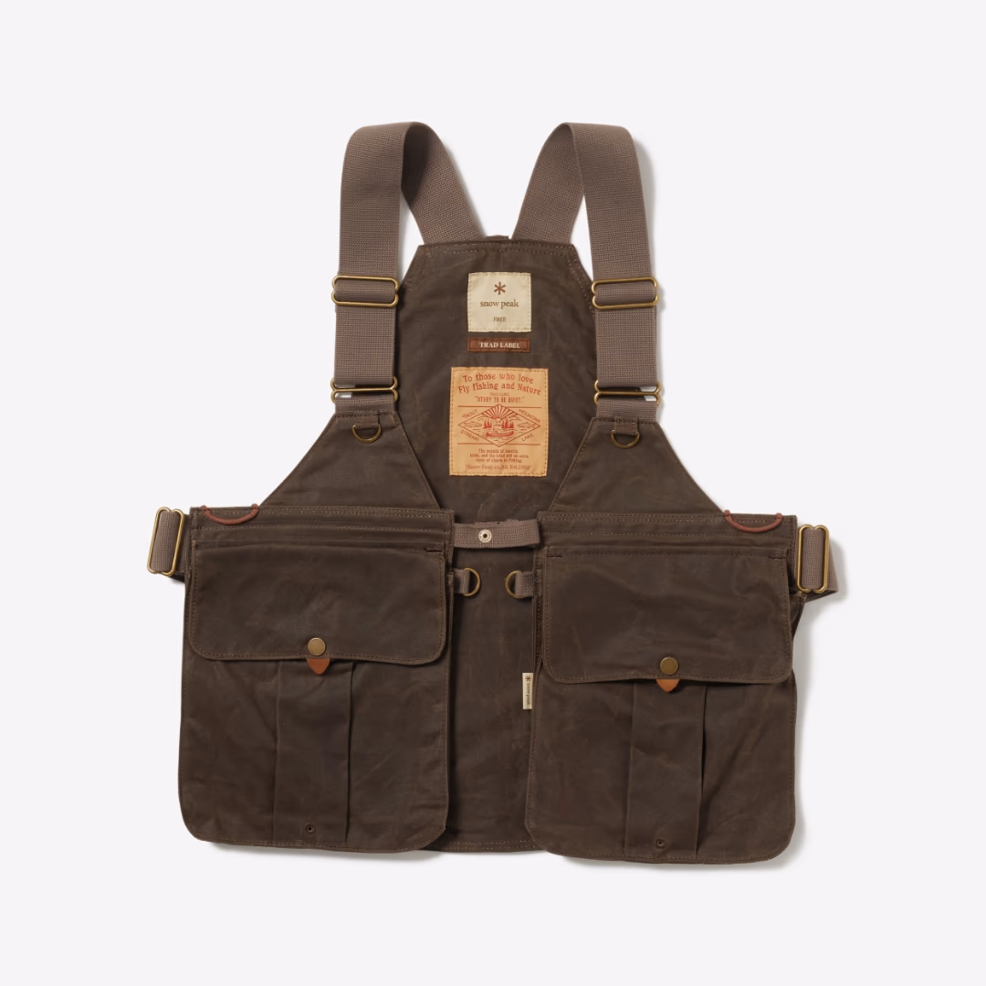 Fishing Big Game Vest DARK BROWN