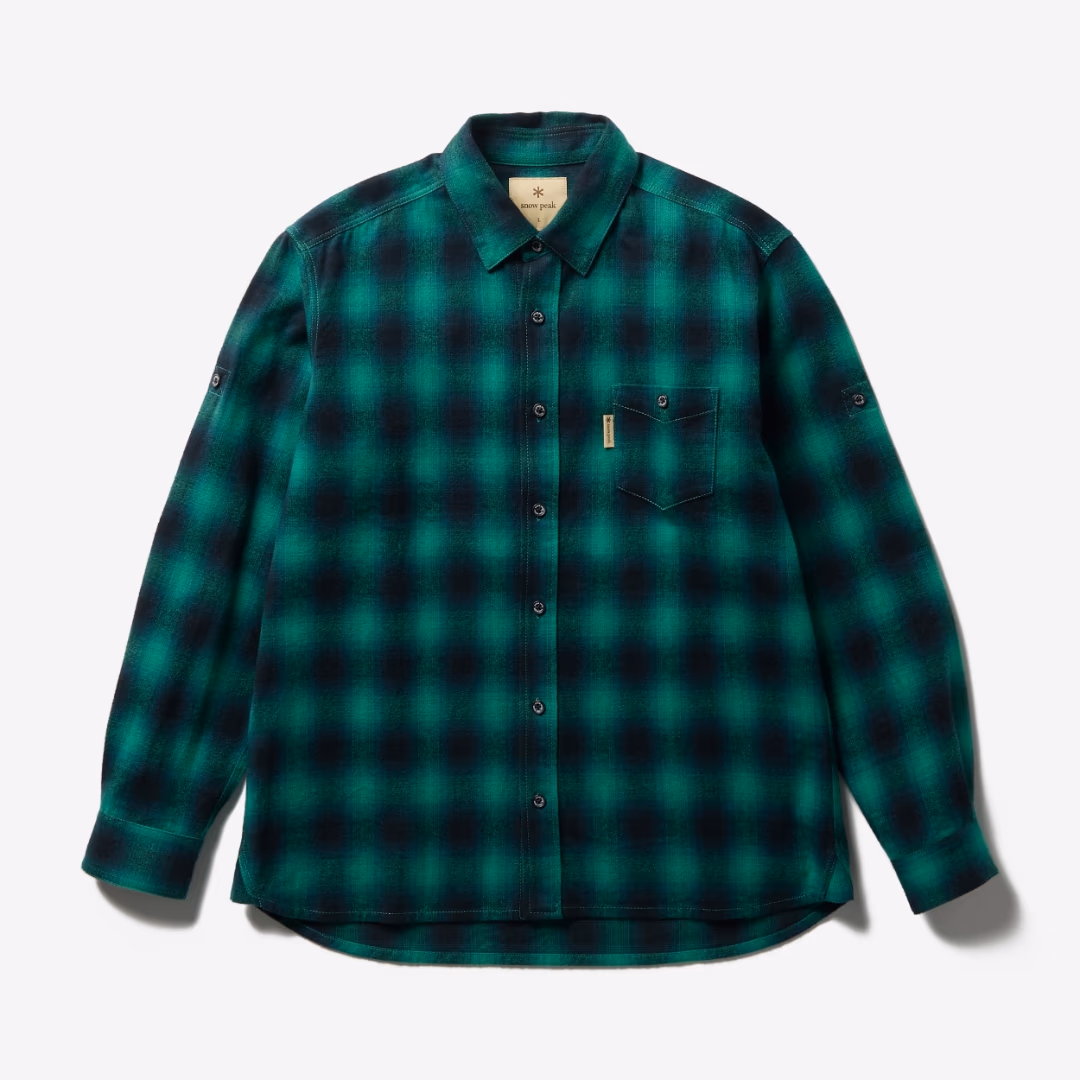 Ombre Check Shirt GREEN CH