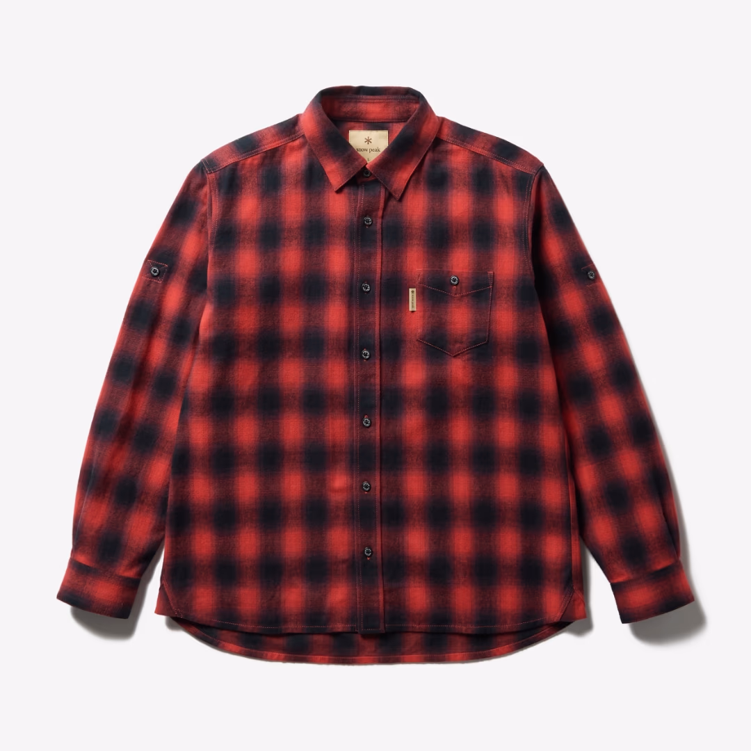 Ombre Check Shirt RED CH