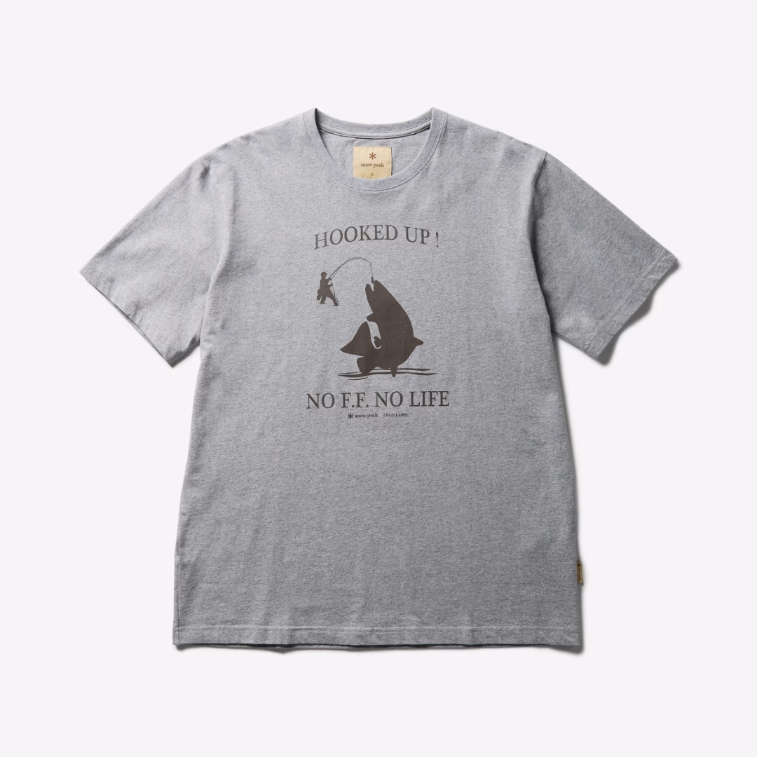 Trad Label Hooked Up Light T-Shirt M.GREY