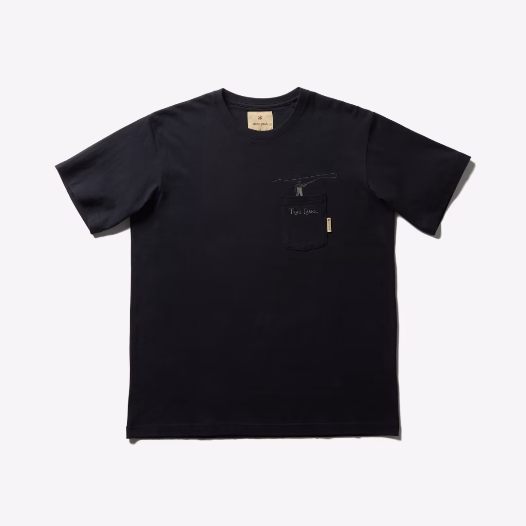 Trad Label Cast Light T-Shirt BLACK