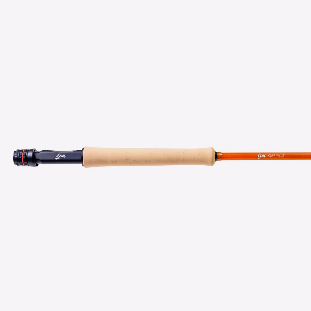 Ref. 5wt 580 FastGlass Fly Rod - AMBER