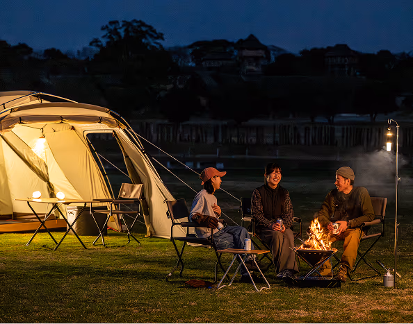 手ぶらで気軽にBBQ・キャンプ体験。