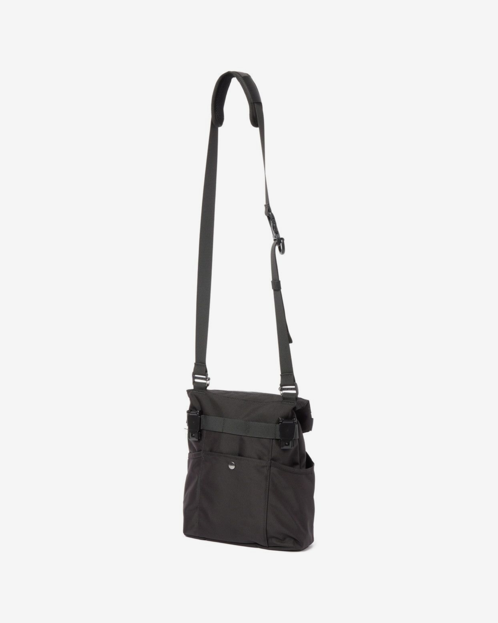 Recycled Cordura Shoulder Bag BLACK