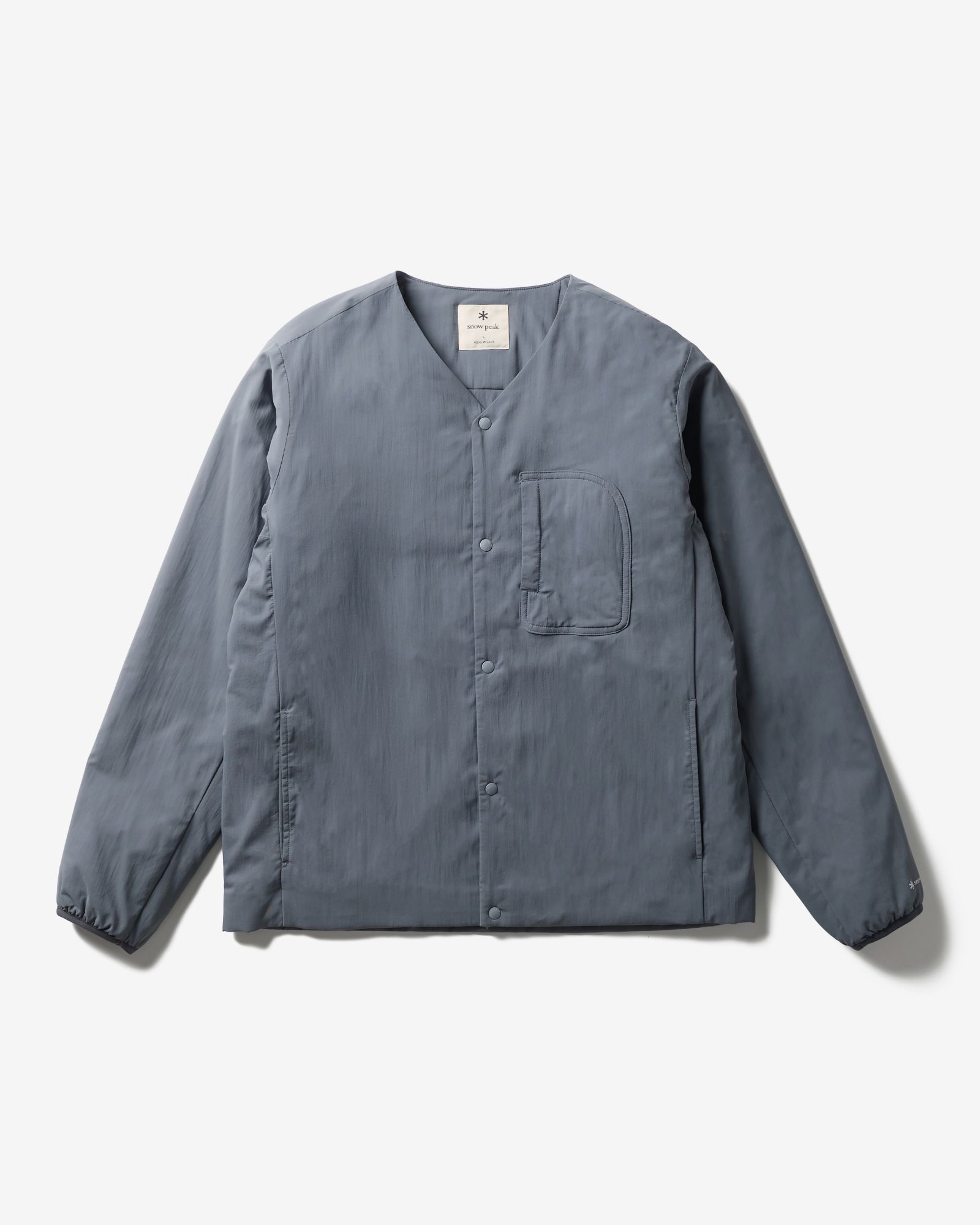 Flexible Insulated Cardigan CHARCOAL