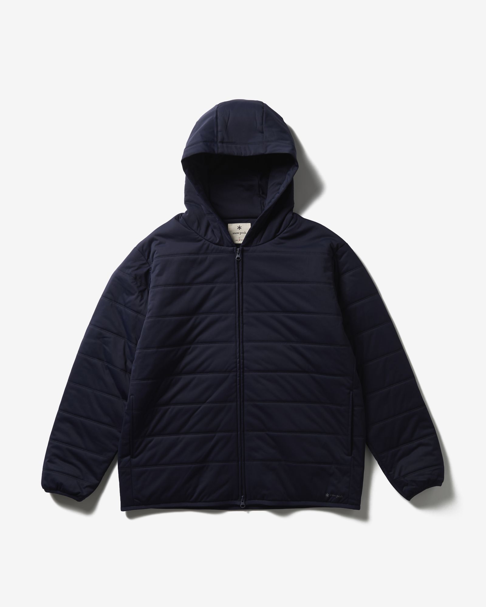 Flexible Insulated Zip Up Hoodie NAVY