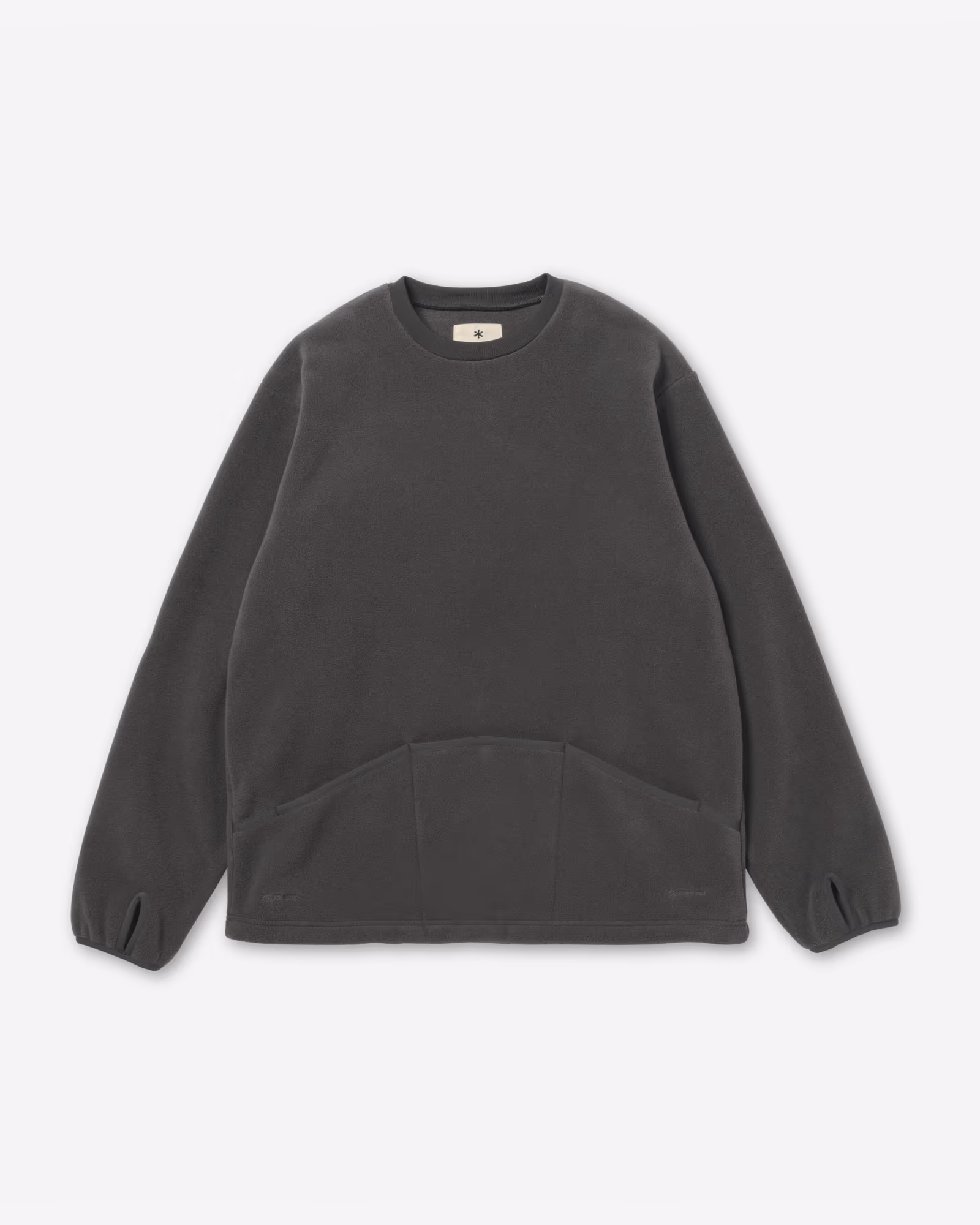 Water-Repellent Fleece Pullover CHARCOAL
