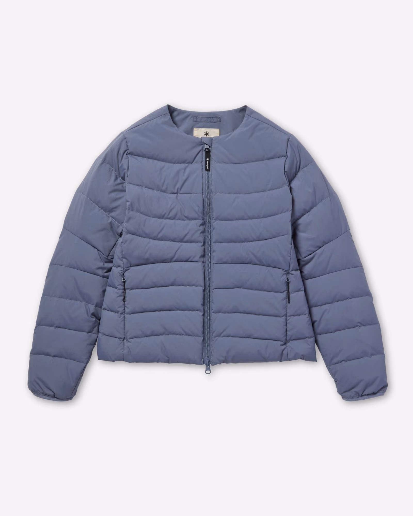 Middler Down Collarless Jacket W's LIGHT BLUE
