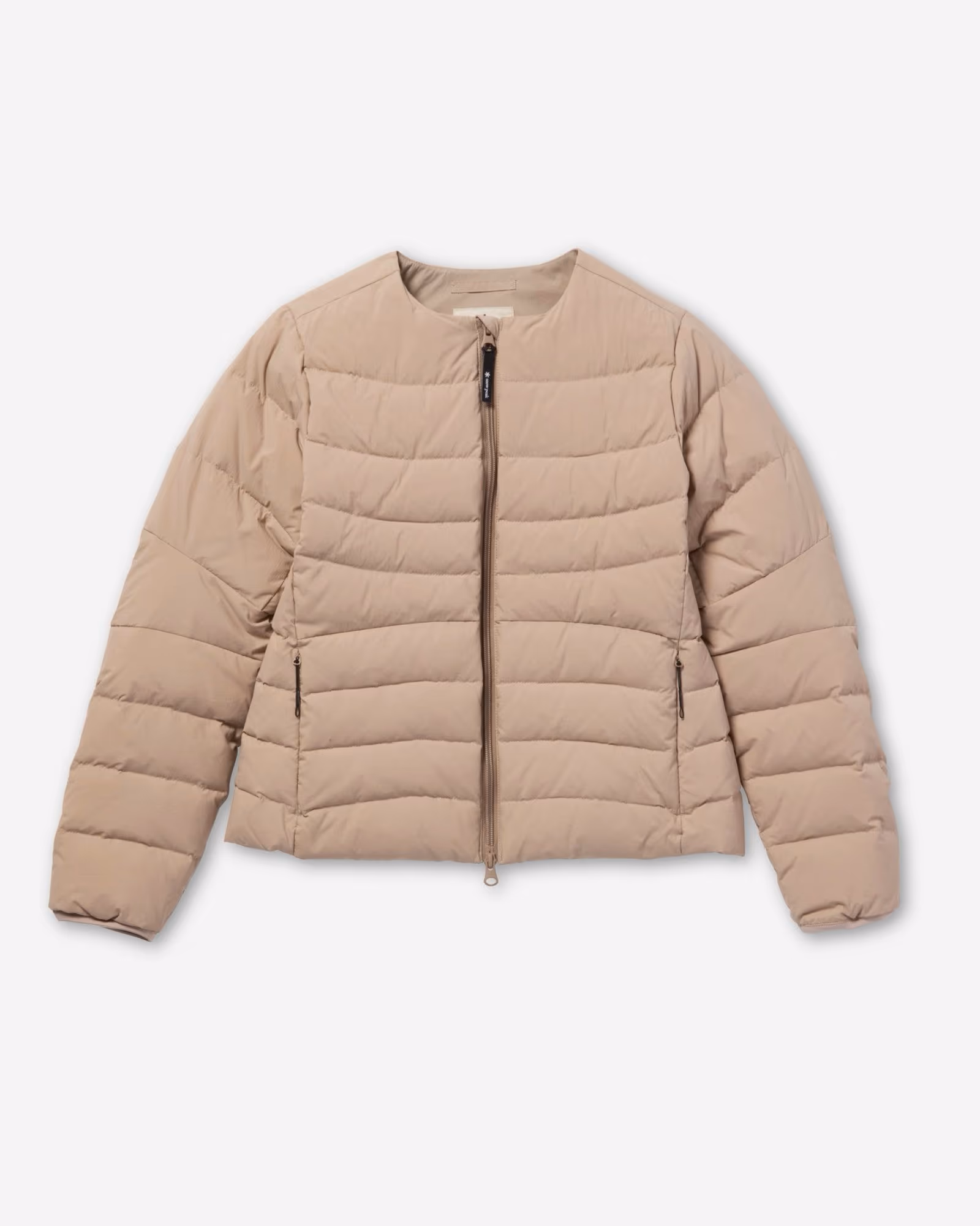 Middler Down Collarless Jacket W's LIGHT BROWN