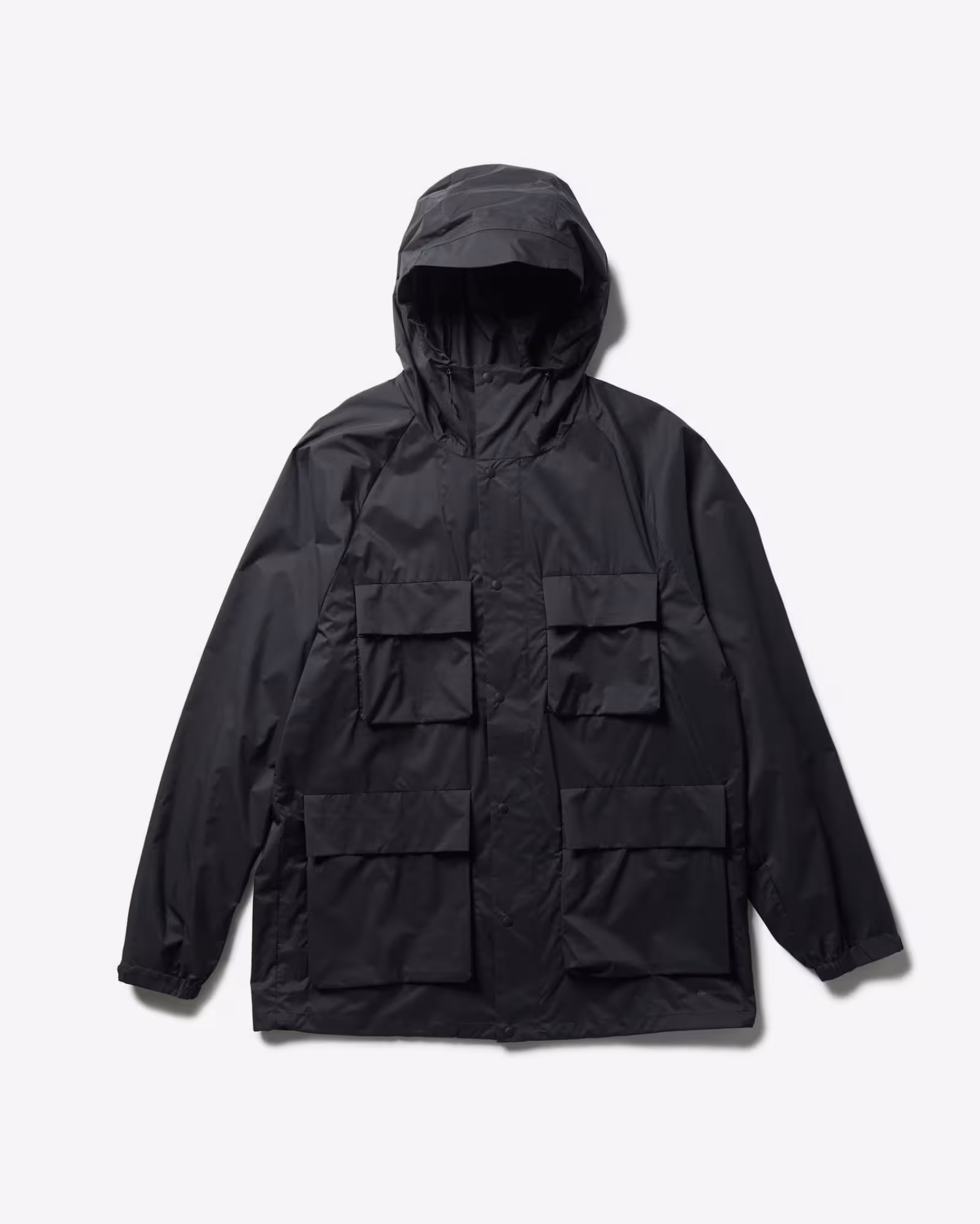 U.L. Double Weave Mountain Parka BLACK