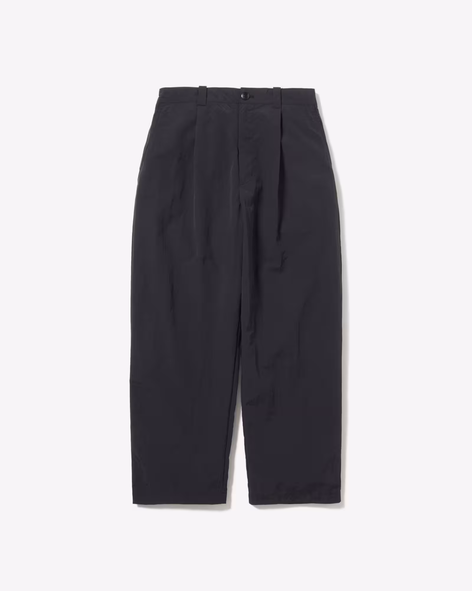 Nylon Washer Trousers BLACK